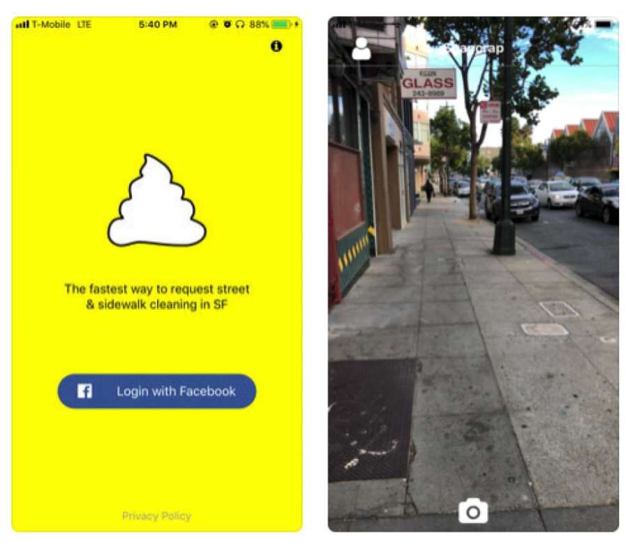 The Snapcrap App for San&nbsp;Francisco